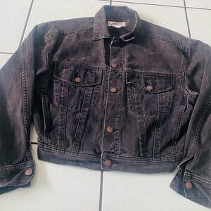 Jordache Black Denim Jacket